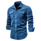 Chemise Slim Fit À Manches Longues Pour Homme | Idéal Pour Usage Quotidien