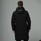 Parka Longue avec Capuche Intégrée pour Homme | Idéal pour la Saison Hivernale