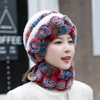 Bonnet Doux avec Bord Imitation Fourrure pour Femme | Idéal pour l’Hiver