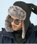 Bonnet d’Hiver avec Cache-Oreilles et Taille Réglable pour Adultes | Idéal pour les Activités Extérieures