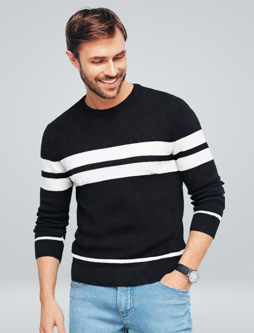 Pull à Manches Longues pour Hommes | Idéal pour un Usage Quotidien