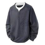 Pull Avec Motif Gaufré Pour Hommes | Idéal Pour Le Quotidien