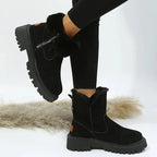 Bottes D’hiver Fermées Pour Femme À Enfilage Facile | Idéales Pour La Saison Froide