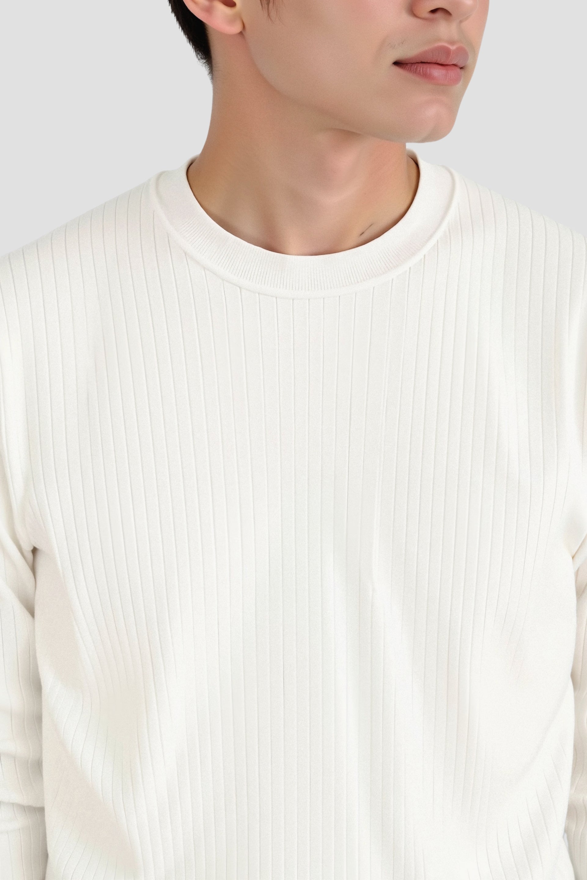 Sweater à Côtelures Fines pour Adultes | Idéal pour un Usage Quotidien