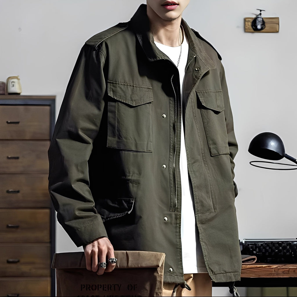 Veste de Mi-Saison à Coupe Classique pour Hommes | Idéale pour un Usage Quotidien