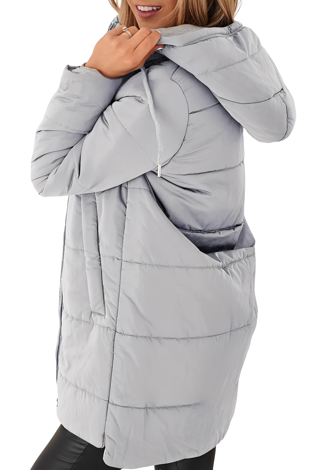 Veste Matelassée avec Capuche pour Femme | Idéale pour l’Hiver