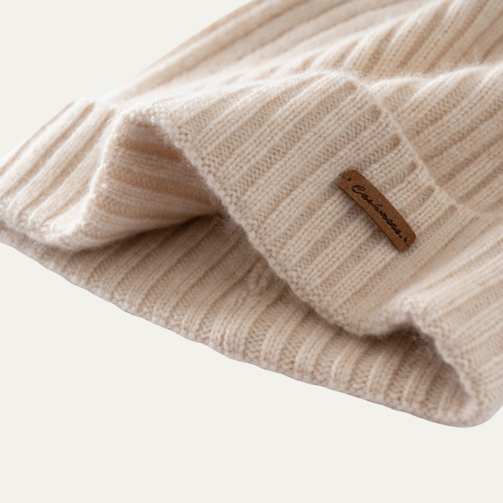 Bonnet À Mailles Côtelées avec Ajustement Extensible pour Hommes | Idéal pour Les Activités Quotidiennes En Hiver