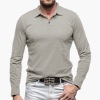 Polo Slim Fit à Manches Longues pour Homme | Idéale pour un Usage Quotidien et Semi-Formel