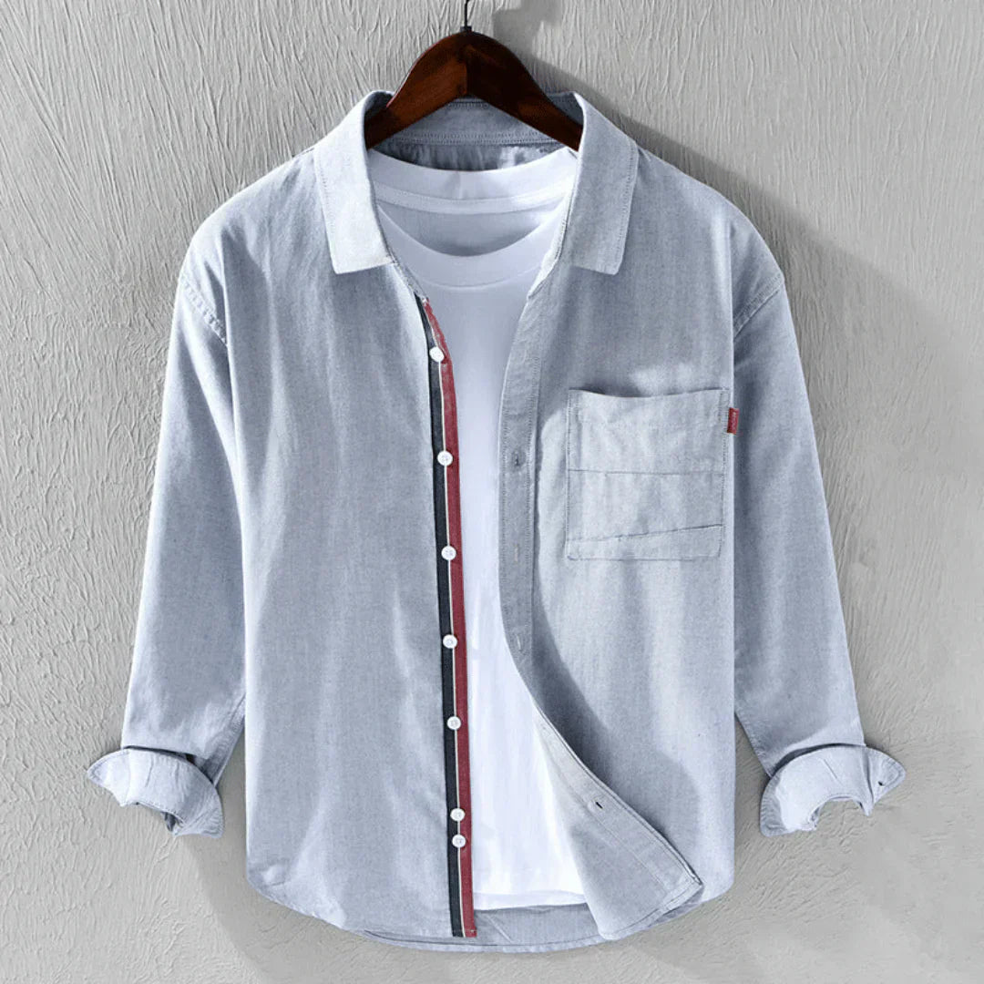 Chemise À Manches Longues avec Coupe Classique pour Homme | Idéale pour Le Quotidien Et Les Occasions Formelles