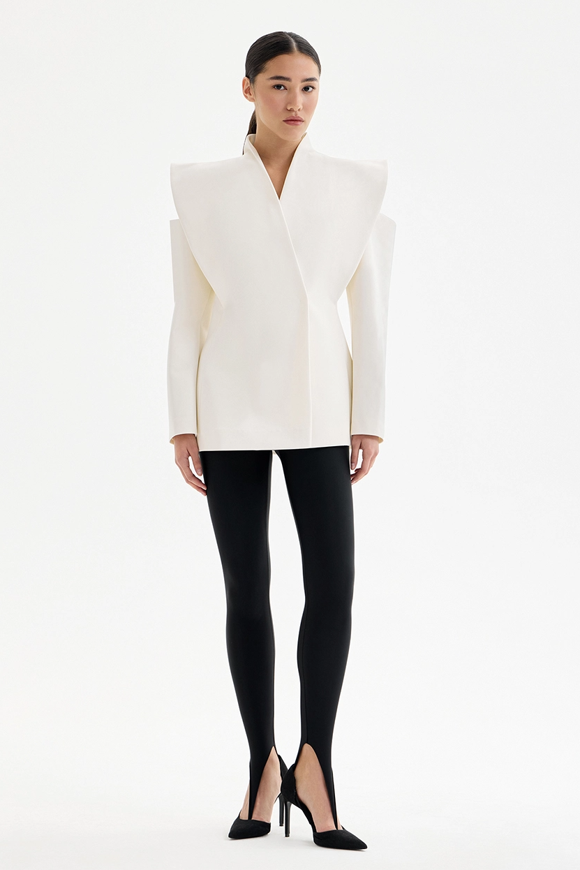 Blazer à Épaules Structurées pour Femme | Idéal pour Saison Froide