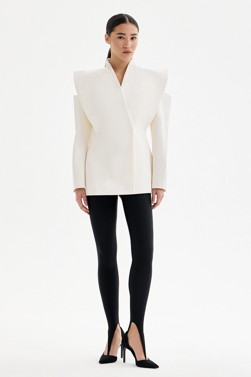 Blazer à Épaules Structurées pour Femme | Idéal pour Saison Froide
