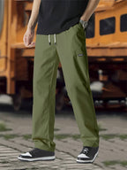 Pantalon À Taille Ajustable Avec Coupe Droite Pour Homme | Idéal Pour Usage Quotidien