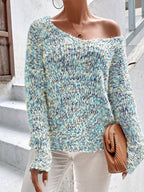 Pull À Coupe Ample Avec Manches Longues Pour Femme | Idéal Pour Usage Quotidien