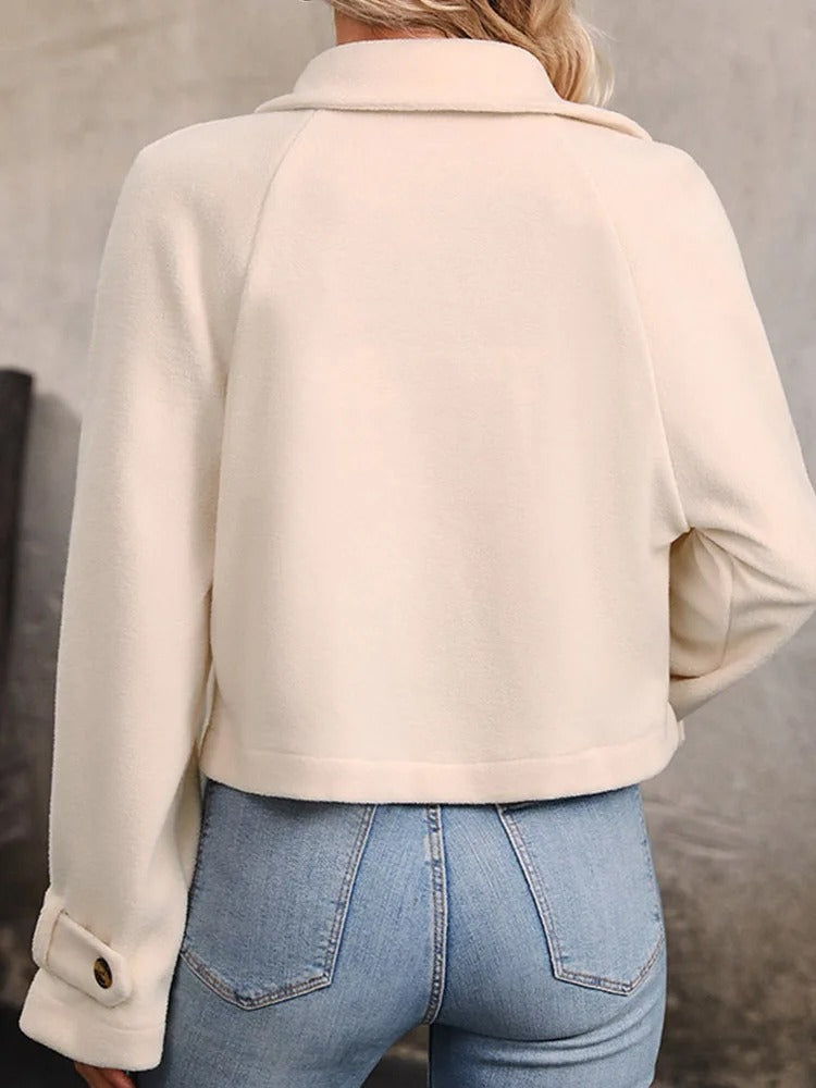 Veste Boutonnée avec Fermeture Frontale pour Femme | Idéal pour Usage Quotidien et Bureau