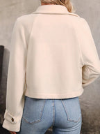 Veste Boutonnée avec Fermeture Frontale pour Femme | Idéal pour Usage Quotidien et Bureau