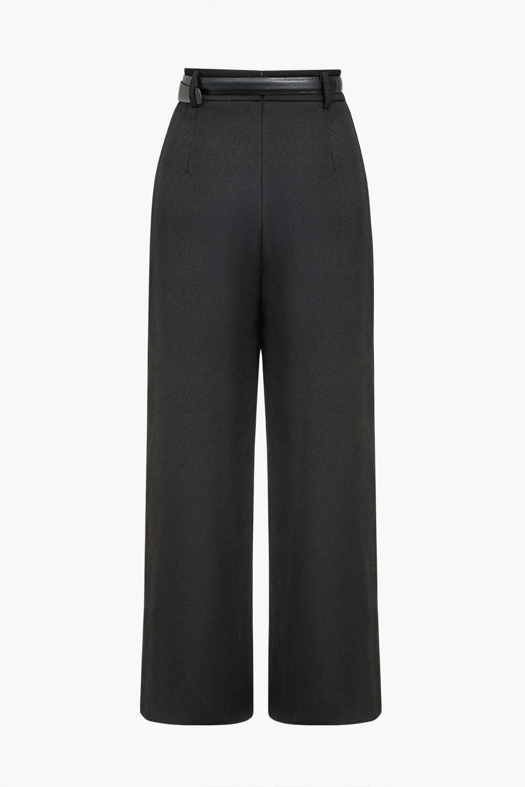 Pantalon Taille Haute À Ceinture Croisée Avec Jambe Large Pour Femmes | Idéal Pour Un Usage Quotidien