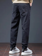 Pantalon De Jogging Avec Taille À Cordon Pour Homme | Idéal Pour Usage Quotidien Et Activités