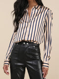 Blouse Avec Coupe Ajustée Et Détails Plissés Pour Femme | Idéal Pour Bureau Et Usage Quotidien