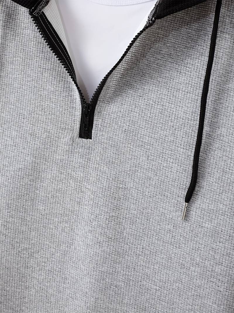 Hoodie à Capuche avec Design Color Block pour Hommes | Idéal pour les Activités de Loisirs
