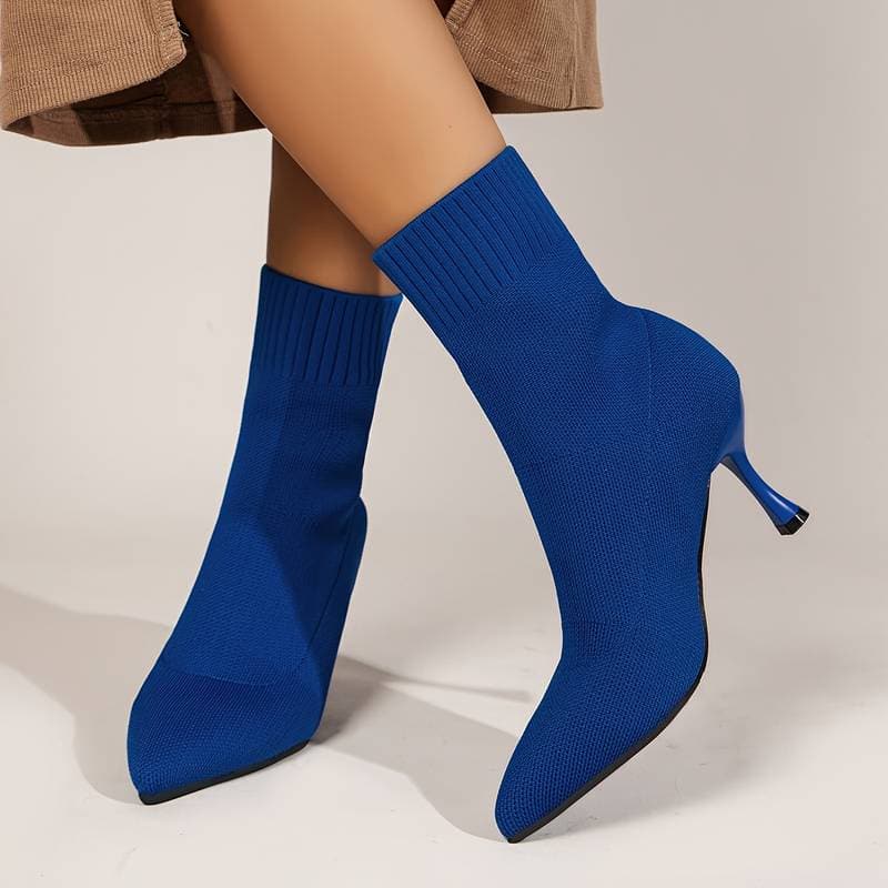 Bottines à Talon Haut et Coupe Ajustée pour Femmes | Idéal pour Usage Quotidien et Occasions