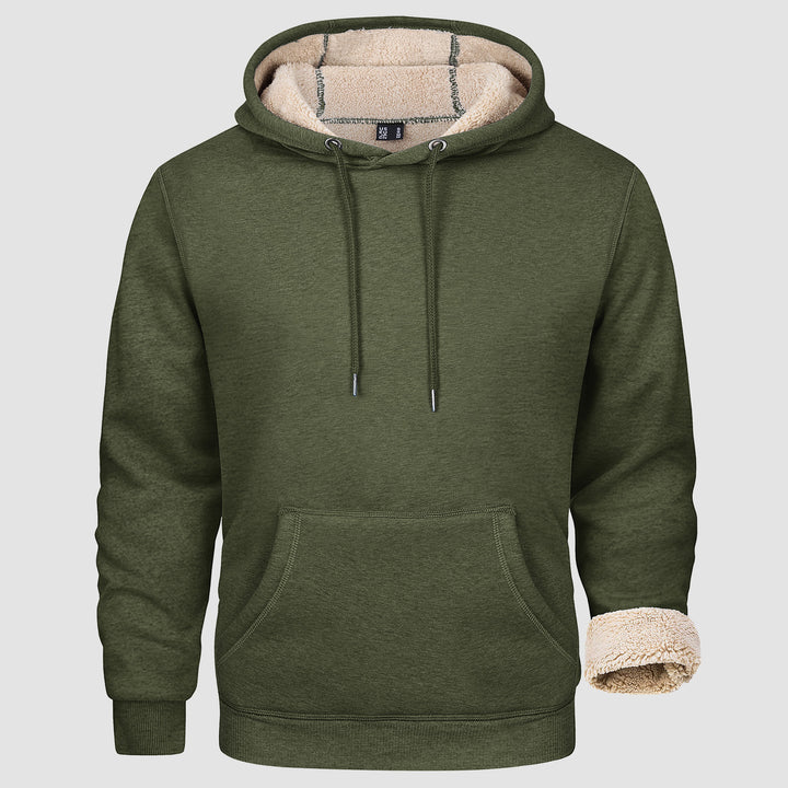 Sweat À Capuche Avec Doublure Intérieure Et Capuche Intégrée Pour Homme | Idéal Pour La Saison Hivernale