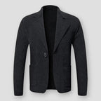 Blazer avec Col à Revers et Fermeture à Boutons pour Homme | Idéal pour Toutes les Saisons