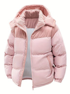 Veste Matelassée À Capuche Amovible Pour Femme | Idéale Pour L’Hiver