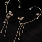 Boucles D’Oreilles À Pendentif Étoile avec Quaste pour Femme | Idéal Pour Les Occasions Spéciales