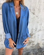 Blazer à Coupe Décontractée pour Femme | Idéal pour Mi-Saison