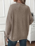 Pull À Coupe Classique Avec Manches Longues Pour Femme | Idéal Pour Usage Quotidien