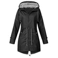 Parka Imperméable avec Capuche pour Femme | Idéale pour les Jours de Pluie