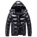 Veste d’Hiver à Coupe Droite avec Poches Fonctionnelles pour Hommes | Idéale pour l’Hiver