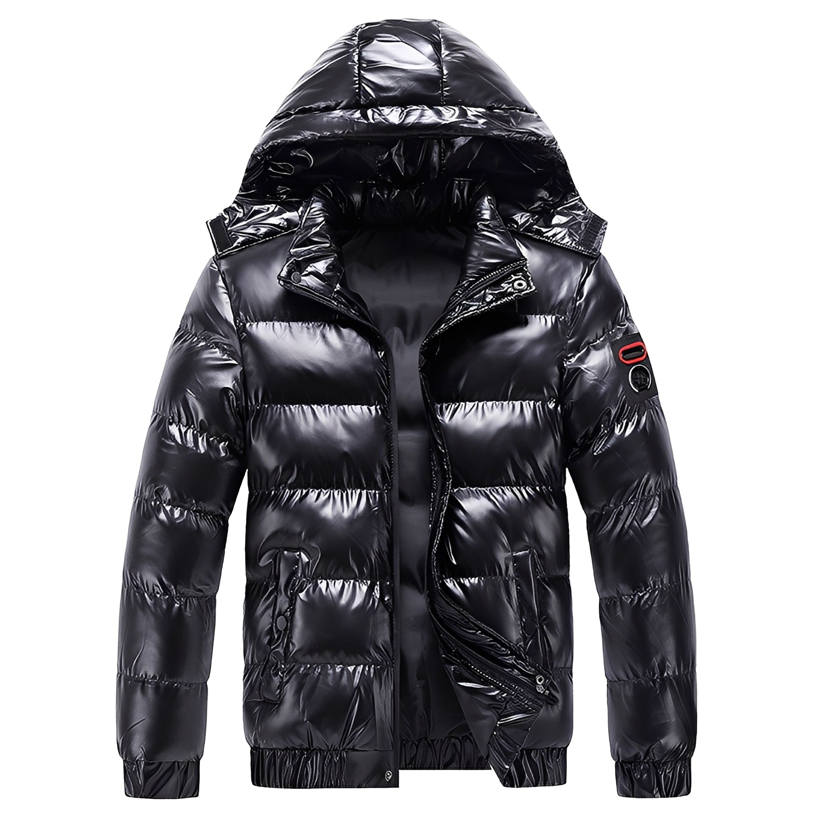 Veste d’Hiver à Coupe Droite avec Poches Fonctionnelles pour Hommes | Idéale pour l’Hiver