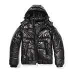 Veste Brillante avec Capuche pour Femme | Idéale pour l’Hiver et le Quotidien