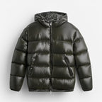 Doudoune Avec Capuche Intégrée Et Coupe Droite Pour Hommes | Idéale Pour La Saison Froide