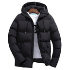 Veste D'hiver Avec Capuche Et Poches Fonctionnelles Pour Homme | Idéale Pour La Saison Froide