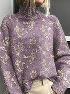 Pull À Col Roulé Avec Coupe Classique Pour Femme | Idéal Pour La Saison Fraîche