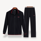 Ensemble De Survêtement Zippé pour Homme avec Taille Ajustable | Idéal pour Les Loisirs Et Le Sport