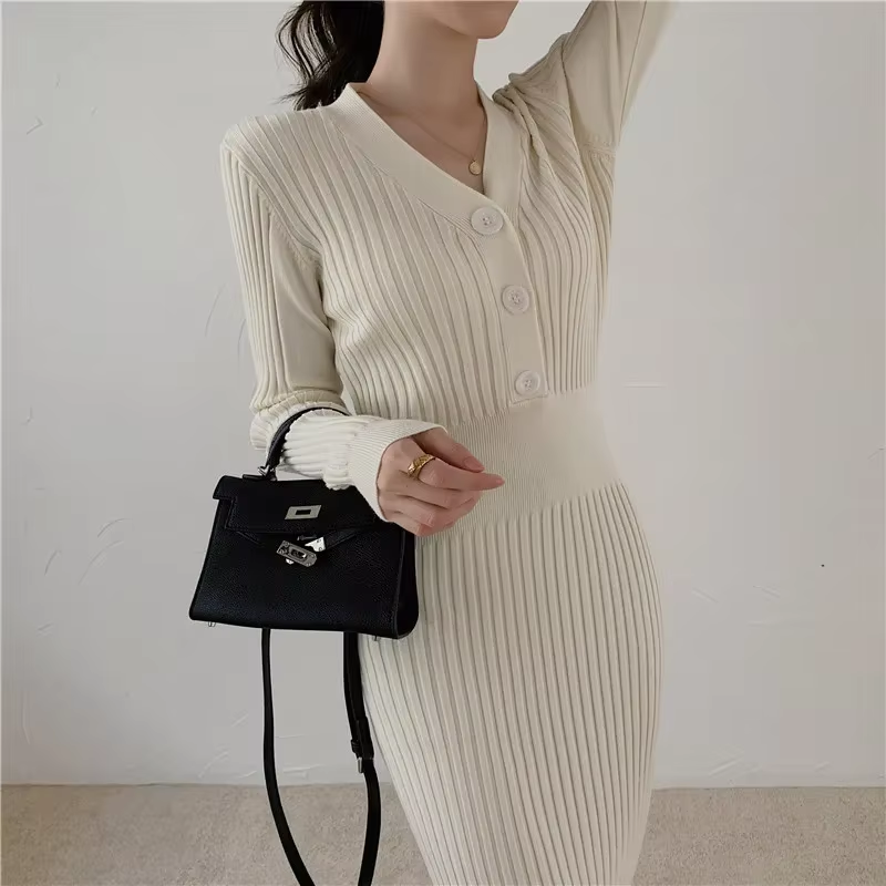 Robe Ajustée Avec Fermeture Boutonnée Pour Femme | Idéale Pour Un Usage Quotidien