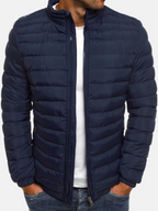 Veste Matelassée avec Col Montant pour Homme | Idéale pour l’Automne et l’Hiver