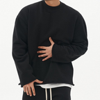 Pull pour Homme avec Coupe Ample et Col Rond | Idéal pour un Usage Quotidien Toute l’Année