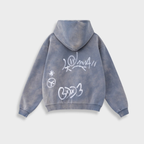Sweat à Capuche Oversize avec Imprimé Graffiti pour Adultes | Idéal pour les Tenues Urbaines