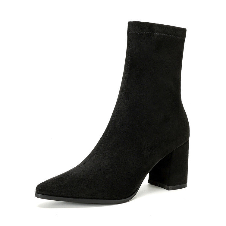 Bottes À Fermeture Zippée Et Coupe Classique Pour Femmes | Idéales Pour Un Usage Quotidien