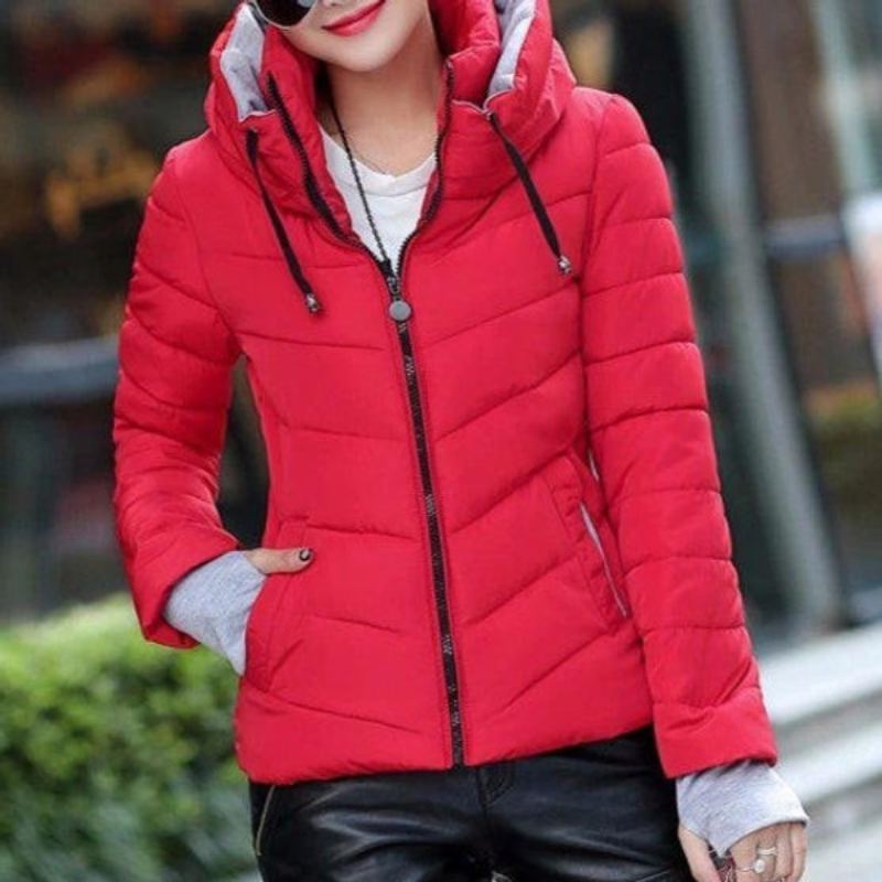Veste Matelassée avec Capuche pour Femme | Idéale pour Toute l’Année