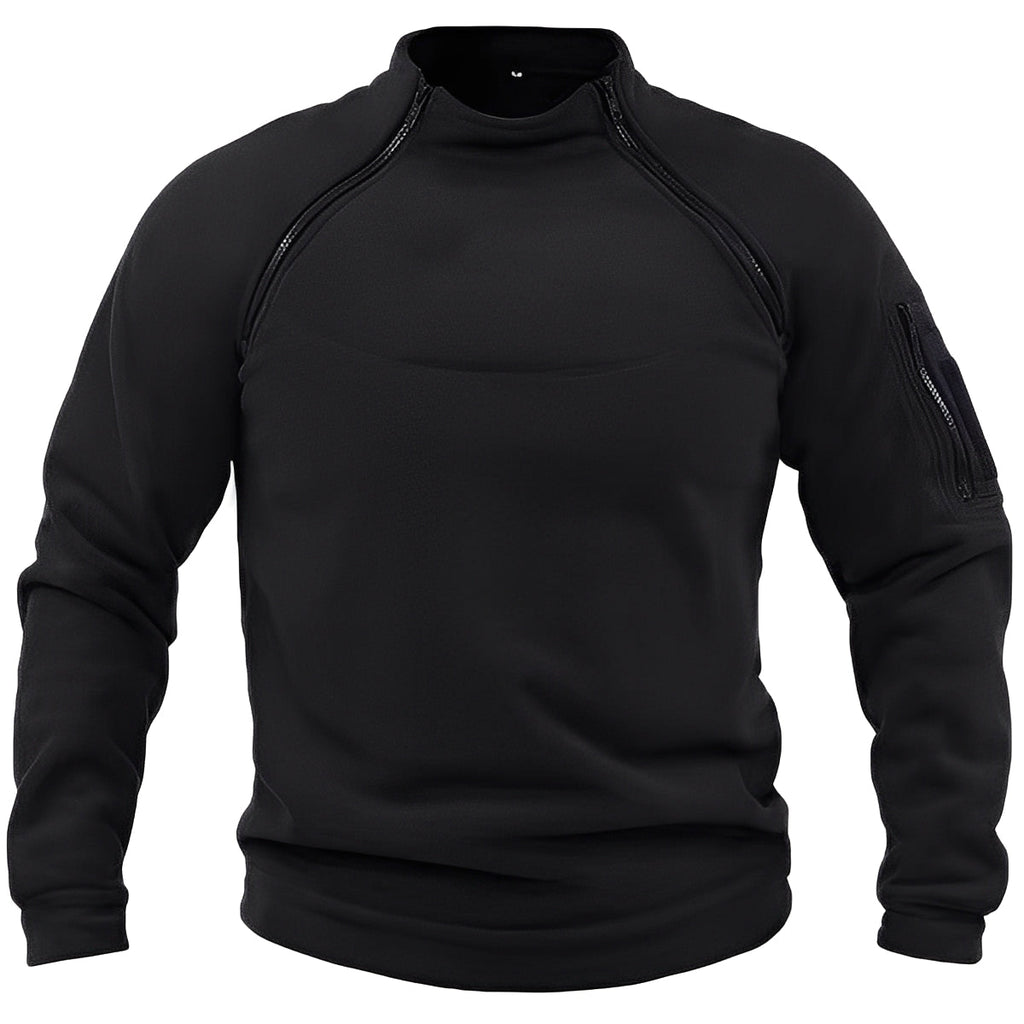 Sweat-Shirt Fonctionnel avec Fermetures Zippées pour Adultes | Idéal pour les Activités Hivernales