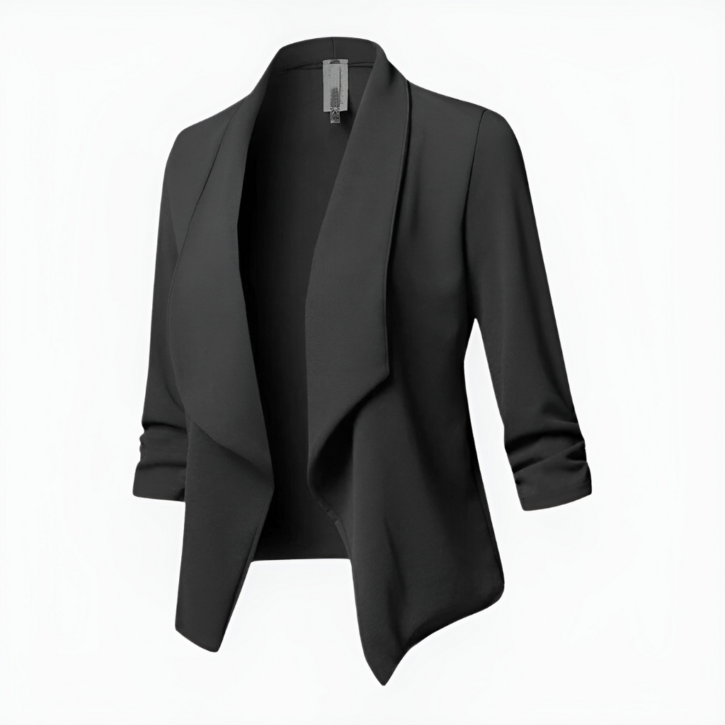 Blazer À Manches Longues Avec Silhouette Structurée Pour Femme | Idéal Pour Occasions Formelles