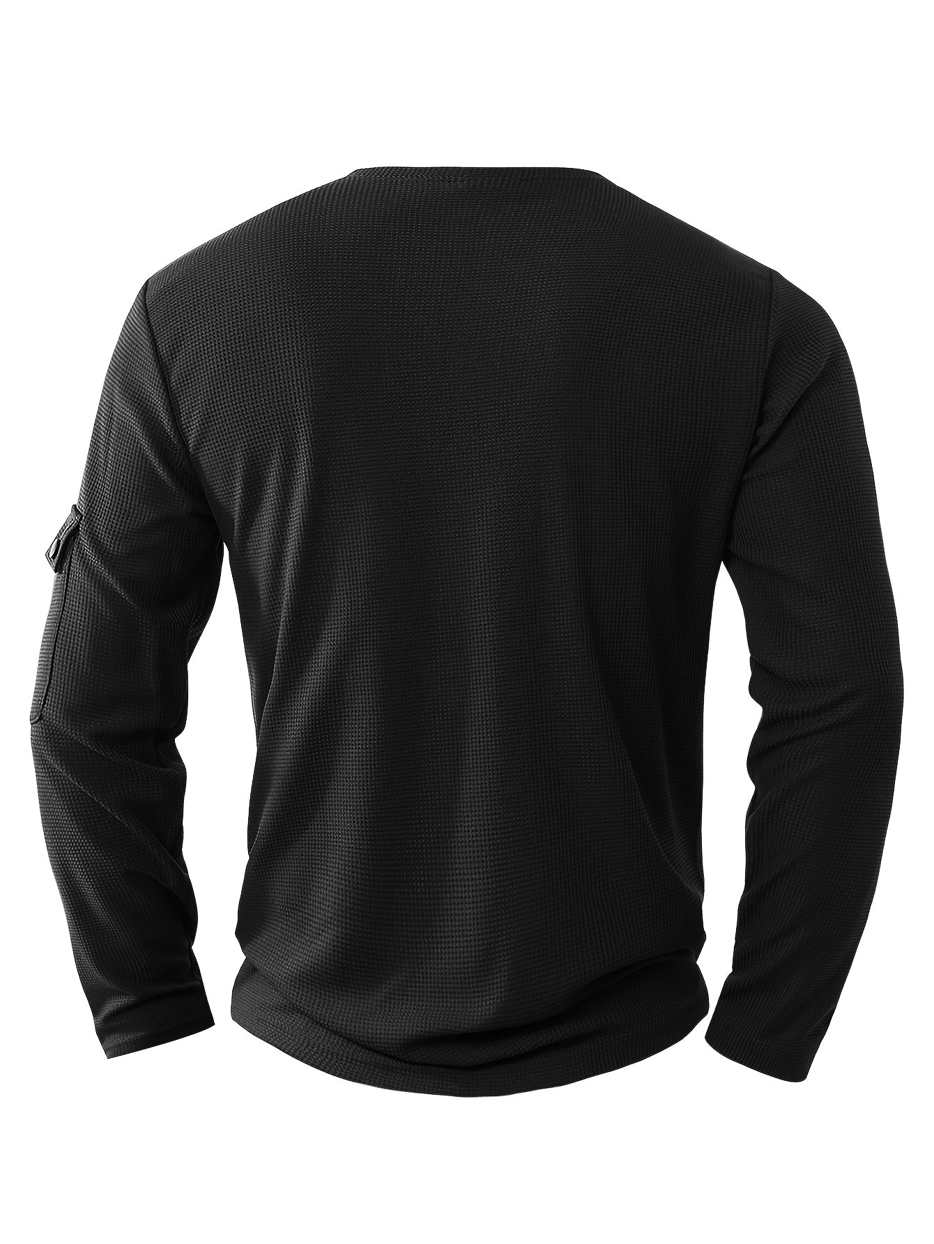 Polo À Manches Longues Avec Col À Boutons Et Poches Fonctionnelles Pour Homme | Idéal Pour Le Quotidien Et Les Occasions Décontractées