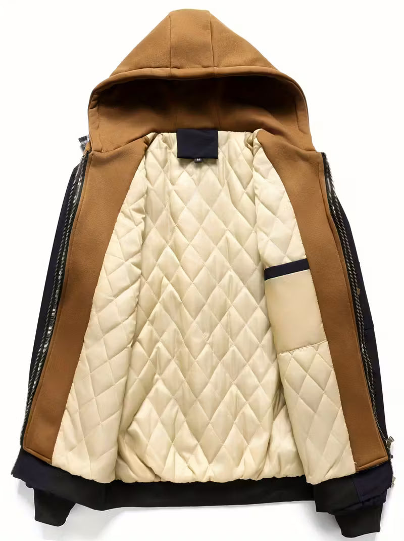 Veste Avec Capuche Et Fermeture Zippée Pour Homme | Idéale Pour Un Usage Quotidien Et Extérieur