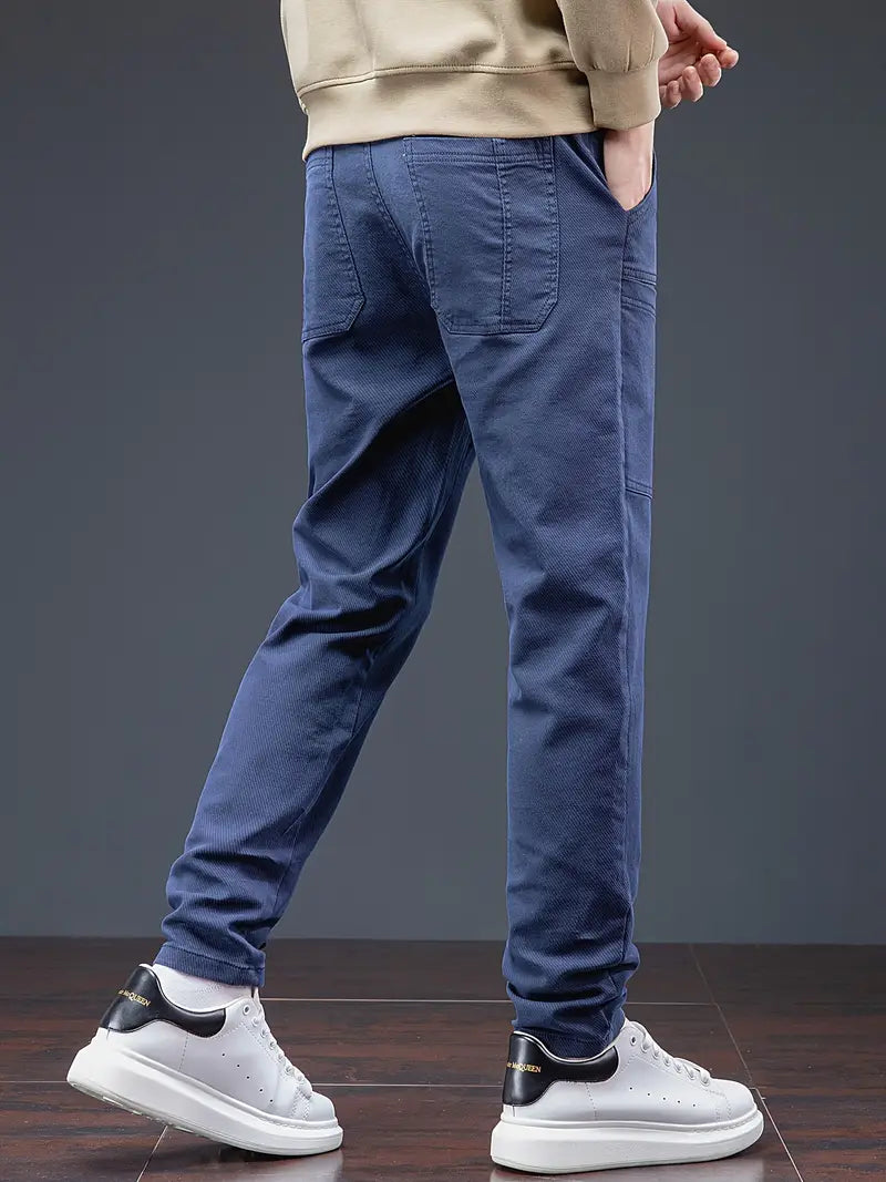 Pantalon De Jogging Avec Taille À Cordon Pour Homme | Idéal Pour Usage Quotidien Et Activités