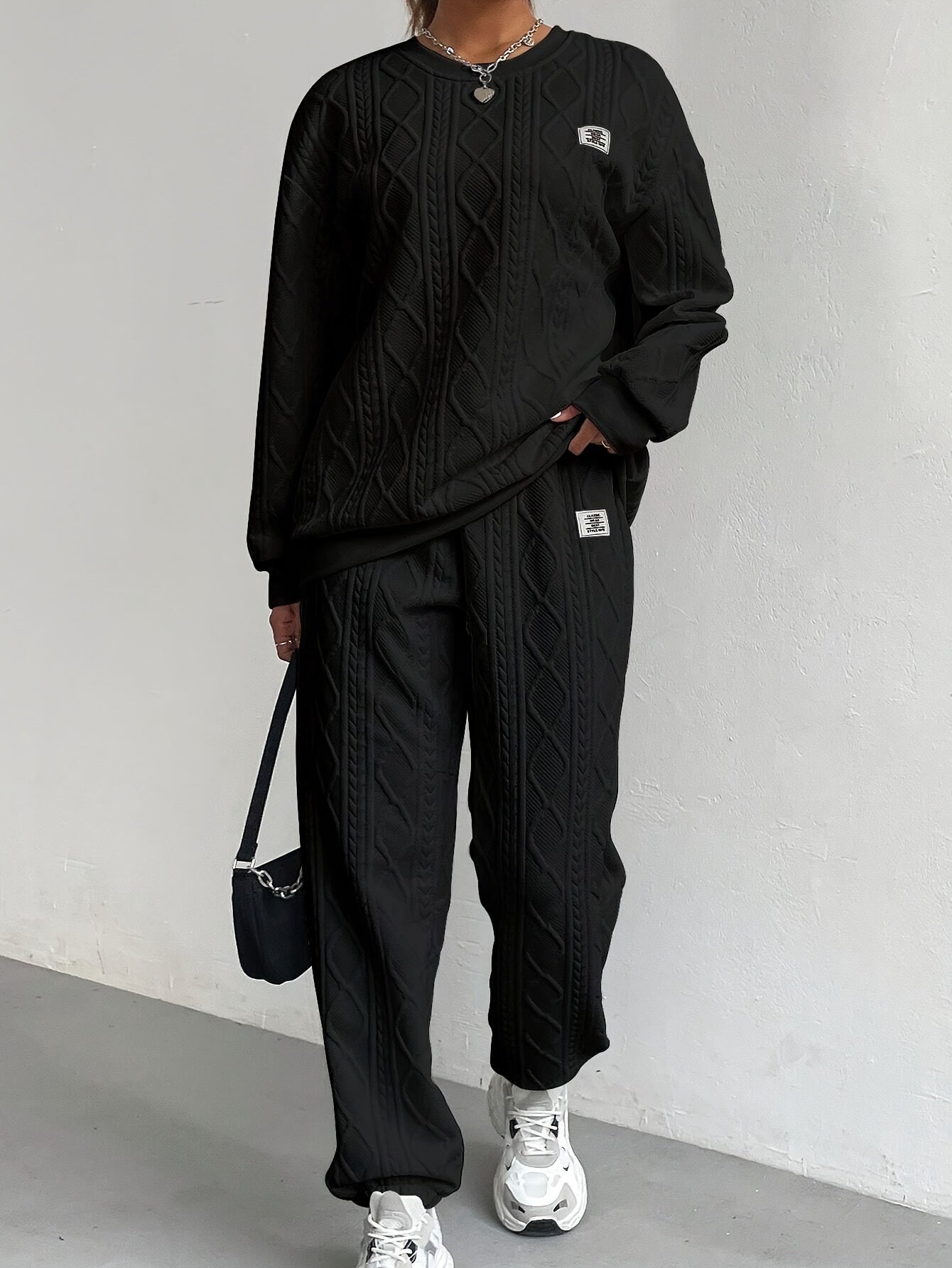 Ensemble Top et Pantalon à Coupe Large pour Femme | Idéal pour les Moments Décontractés